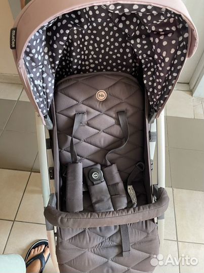 Коляска прогулочная Happy Baby Eleganza V2 Pink