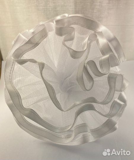 Банты для волос оптом белые