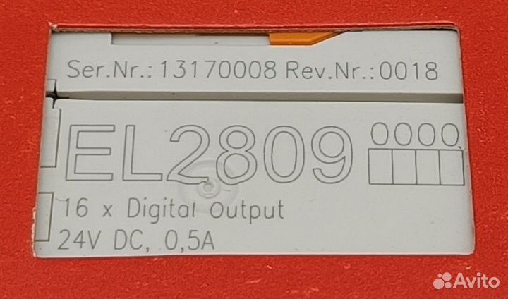 EL2809 Модуль дискретного вывода ethercat