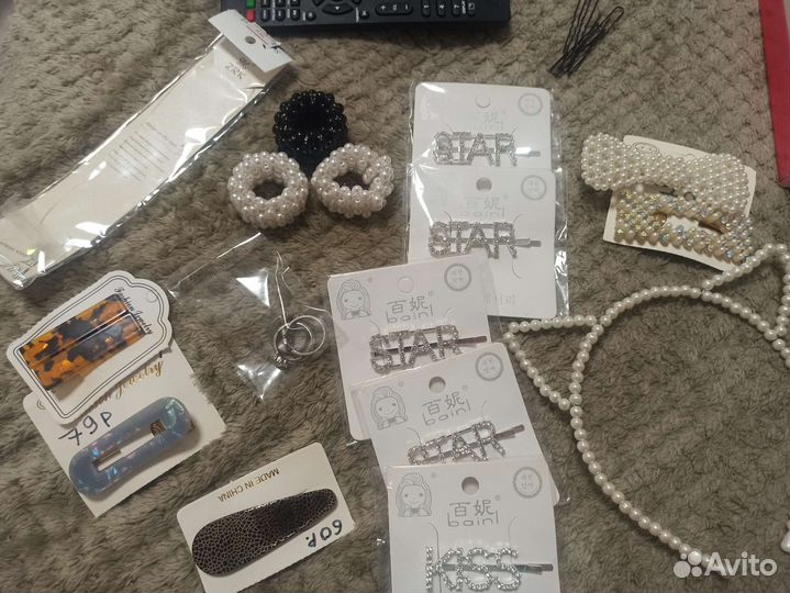 Заколки, ободок