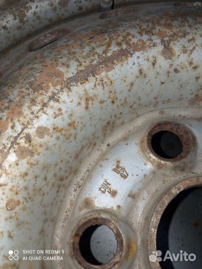 Диски штамповка 15 Volkswagen Transporter T4