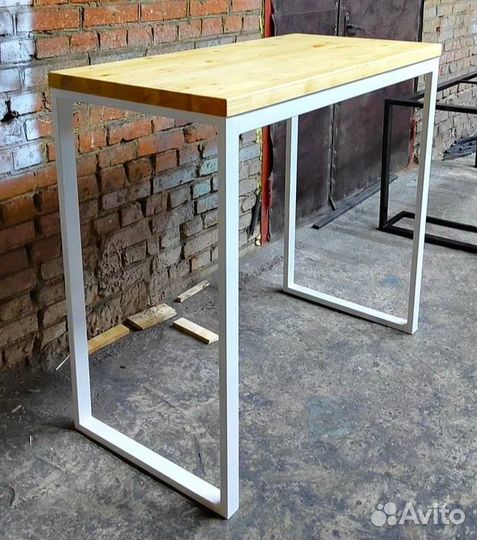 Стол барный лофт / барный стол в стиле лофт