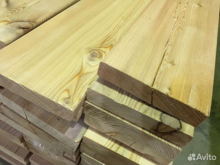 Доска террасная лиственница гладкая
