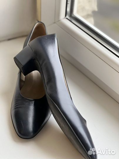 Кожаные туфли Габор