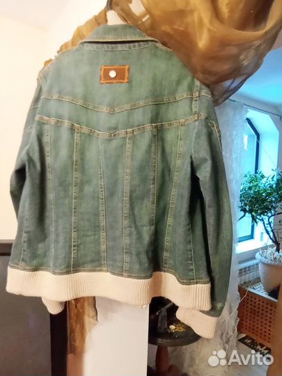 Джинсовый костюм женский 50