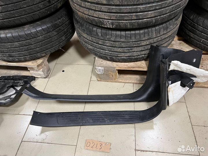 Накладка на порог салона передняя gle w166