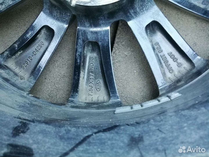 Диски R 17 Kia Optima