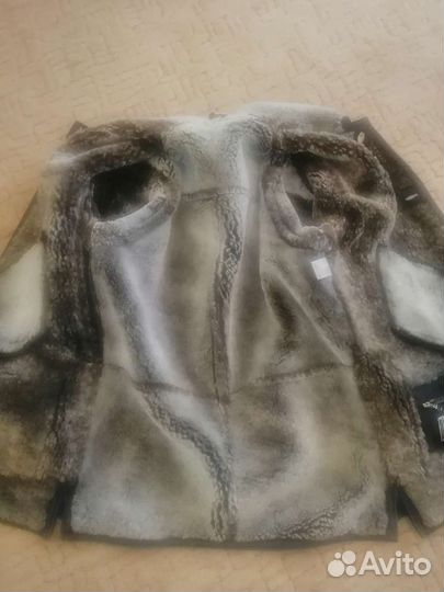 Дубленка натуральная мужская 50 52 размер