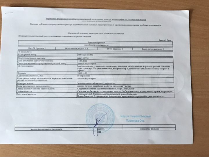Участок 10 сот. (СНТ, ДНП)