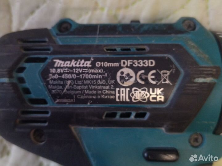 Шуруповерт makita 12 v