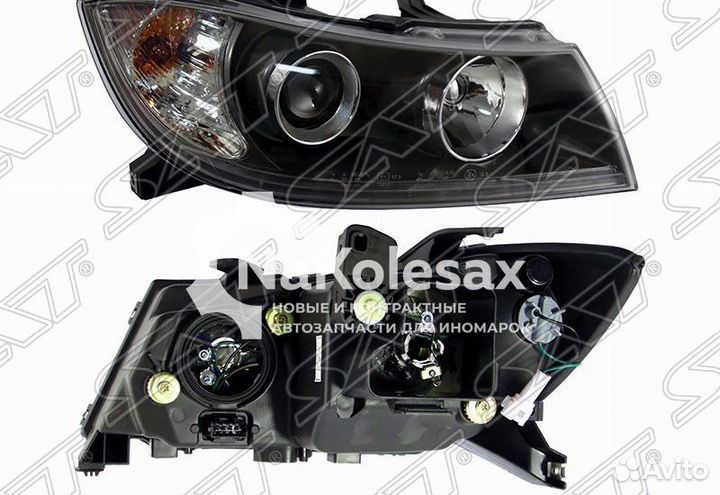 Фара lifan solano 10-14 RH диодная полоса