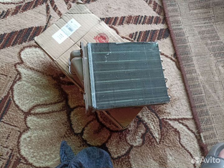 Радиатор печки largus