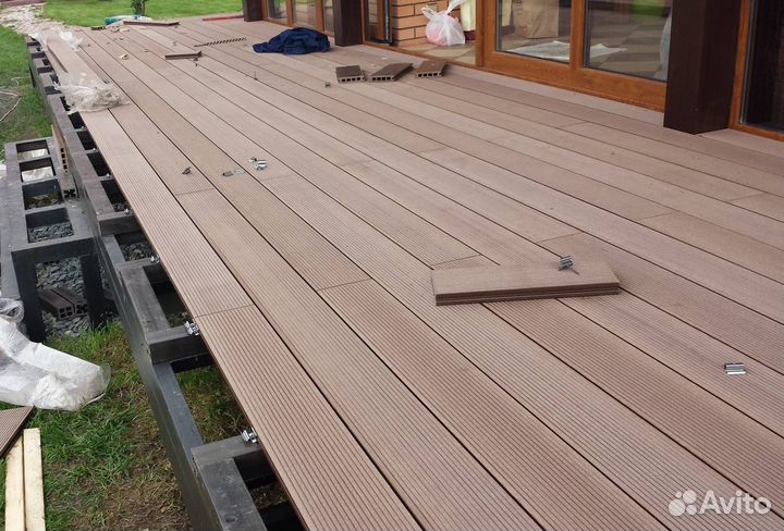 Терраса, веранда на металлокаркасе