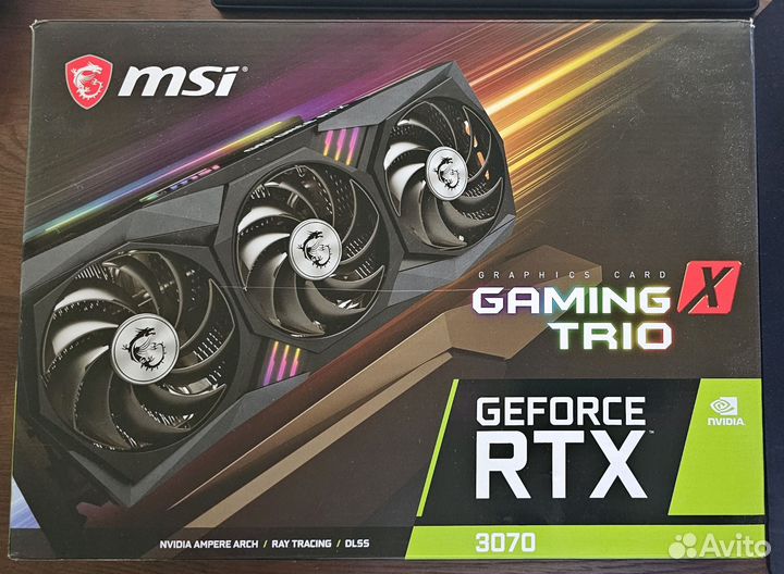 Msi geforce rtx 3070 gaming x trio