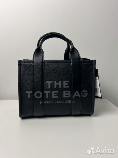 Marc jacobs The Leather Mini Tote Bag Black