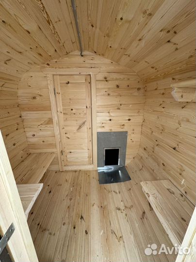 Баня бочка 4 метра