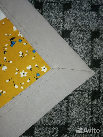 Лоскутное покрывало ручной работы