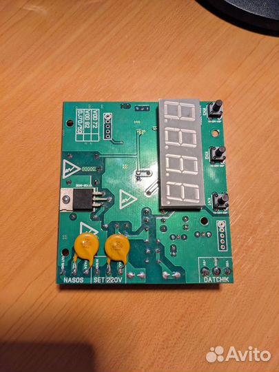 Электронная плата блока управления 