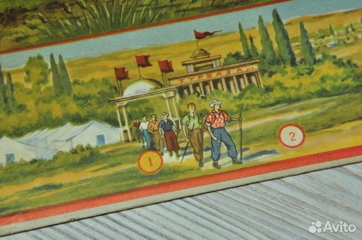 Игра альпинисты 1940е-1950е годы СССР