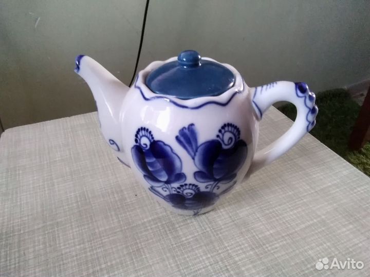 Чайник заварочный СССР старая гжель