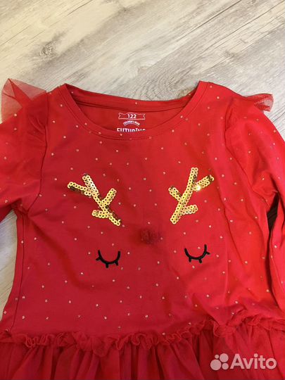 Платье для девочки 122