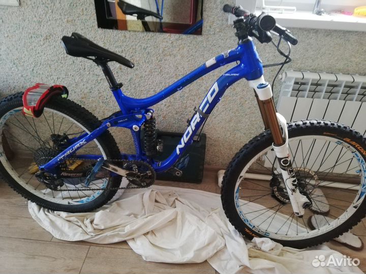 Велосипед двухподвес norco truax размер S