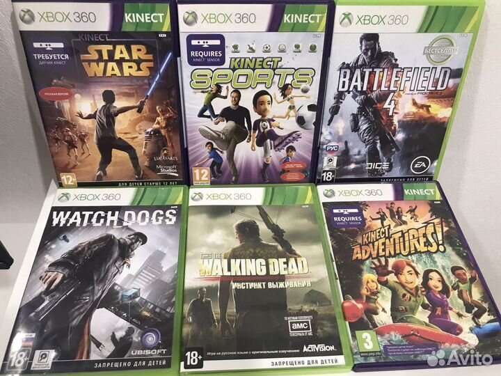 Xbox 360 игры оригинальные лиценз