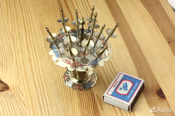 Шпажки для канапе на подставке Европа 70е