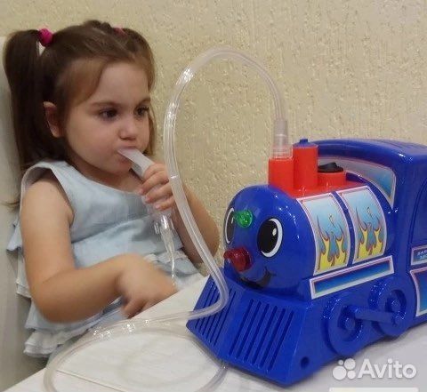 Прокат Доставка Паровозик небулайзер компрессорный