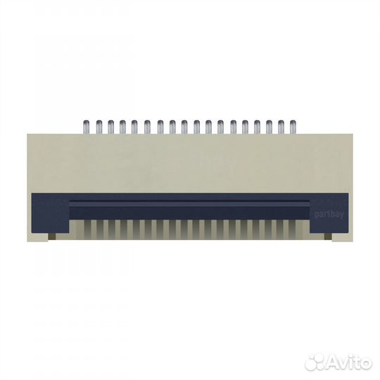 Коннектор для FFC FPC шлейфа 18-pin шаг 0.5mm ZIF