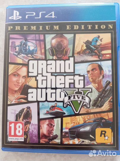 Игры для приставок ps4 GTA 5