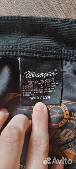 Мужские джинсы wrangler