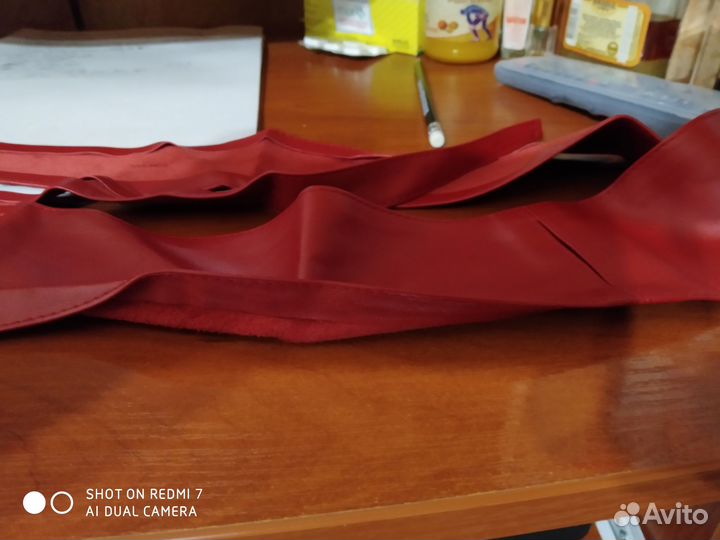 Пояс кожаный для платья