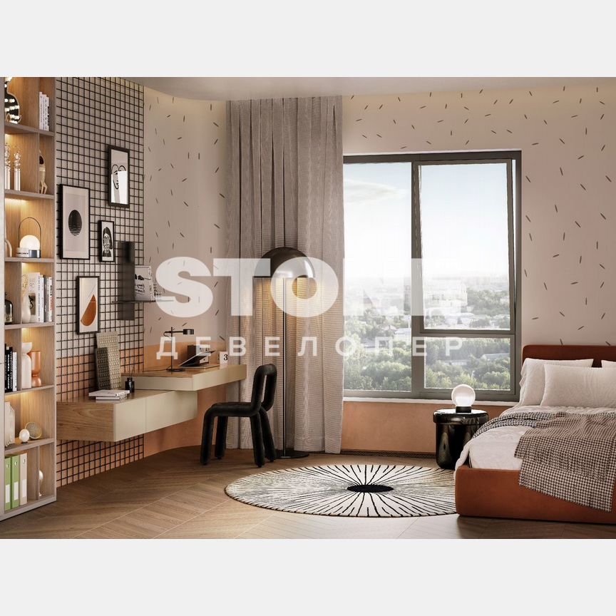 2-к. квартира, 56,4 м², 12/24 эт.