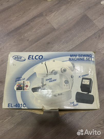 Мини-швейная машинка Elco EL-401C