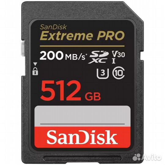 Карта памяти 512Gb SanDisk Extreme Pro
