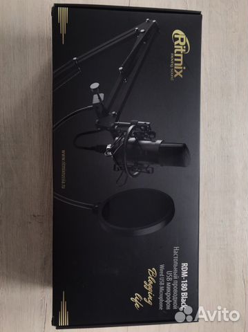 Микрофон ritmix rdm 180