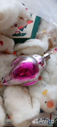 Елочные игрушки СССР
