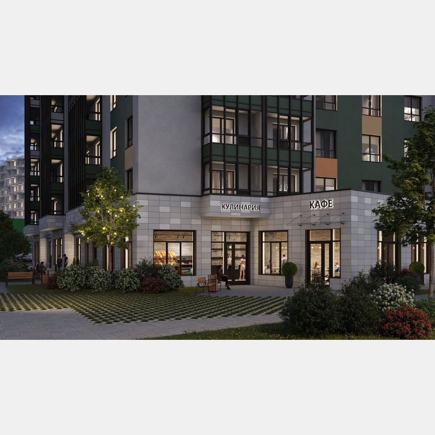 1-к. квартира, 36,7 м², 15/18 эт.