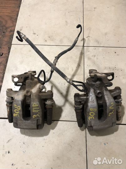 Суппорт задний Пежо 308 408