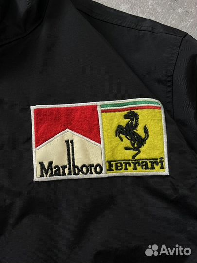 Винтажная мотокуртка Marlboro Ferrari F1 Honda 90