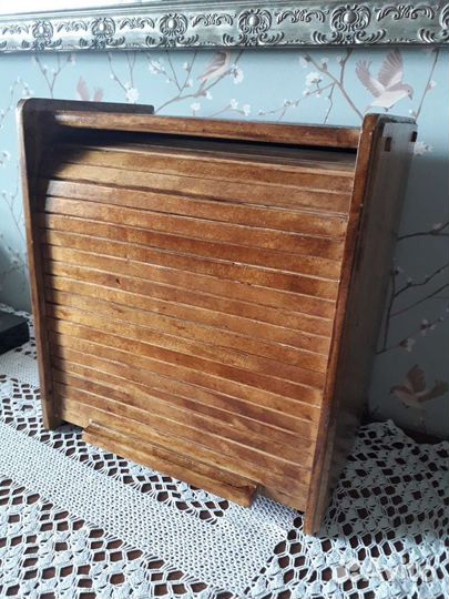 Хлебница деревянная СССР