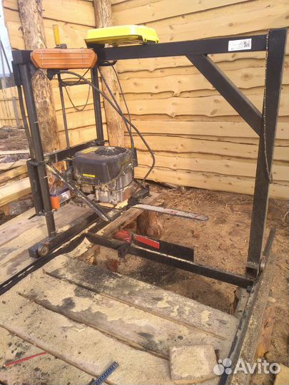 Бензиновая пилорама