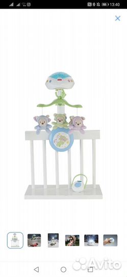 Мобиль на кроватку fisher price