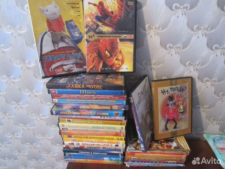 Детские фильмы и мультфильмы на DVD