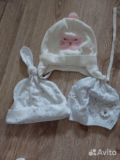 Шапочки на девочку