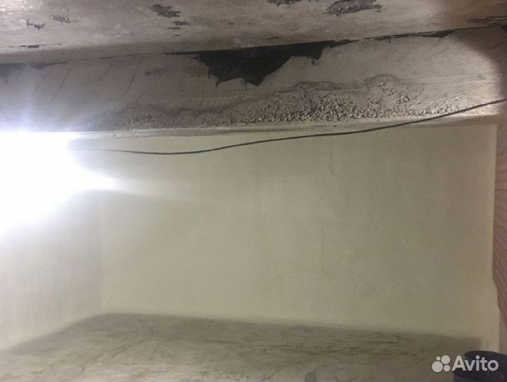 Утепление потолка пенополиуретаном от 100 м.кв