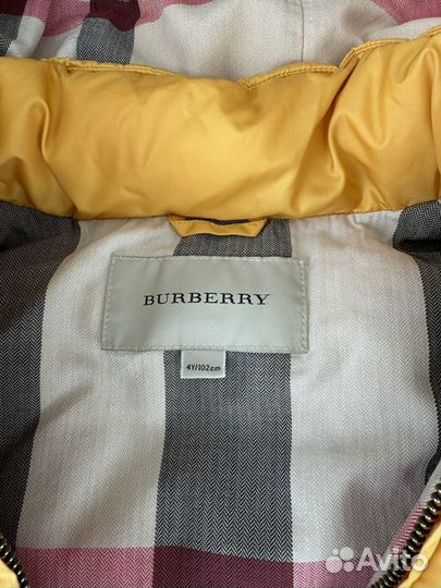 Жилетка детская burberry