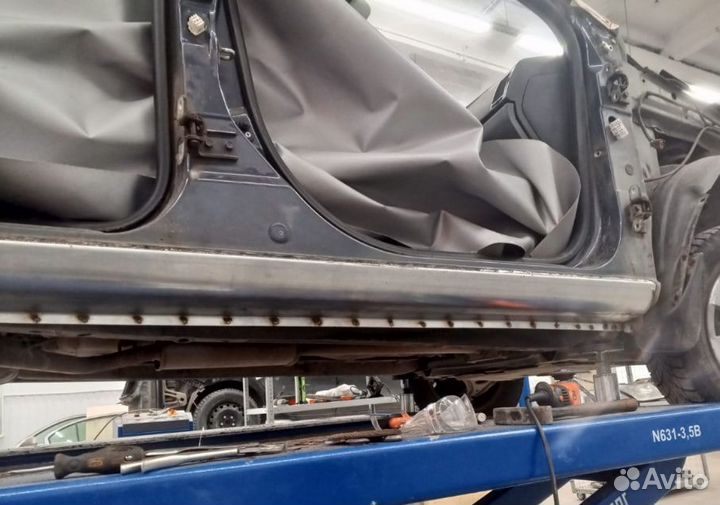 Новые пороги и арки для Волга 31105