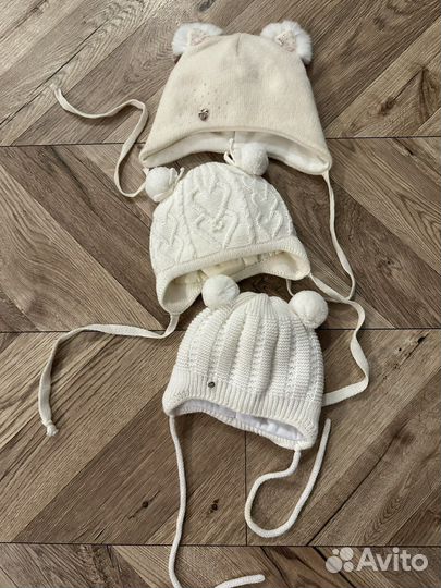 Детские зимние шапочки